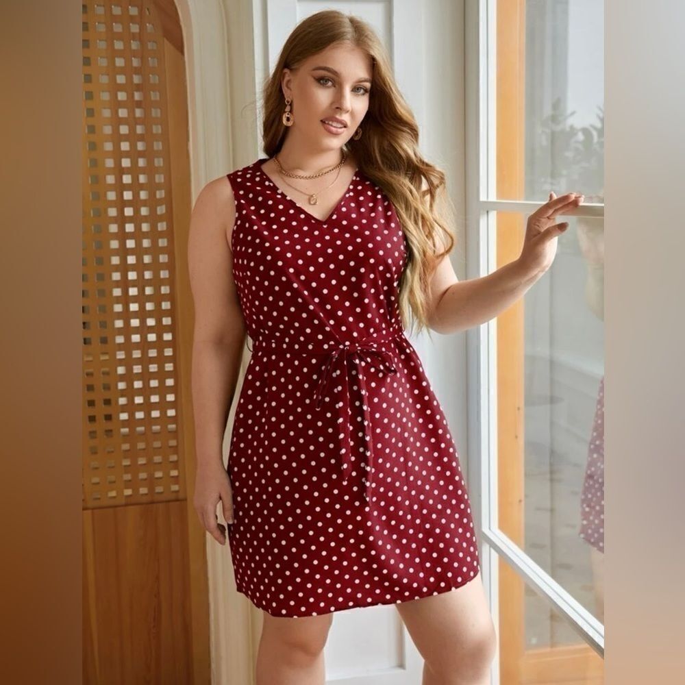 Women’s Plus Designer Style Dress - Picture 3 of 4